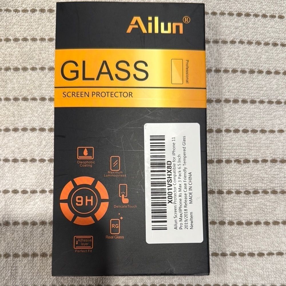 Ailun Glass Screen Protector Compatible with iPhone 11 Pro Max/iPhone XS…